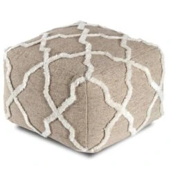 B Sides Moroccan Inspired Pouf - Anji Mountain -Home Improvement Store GUEST 8a23e536 b028 4113 a2fe 0528e985fc77