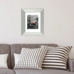 Amanti Art Brushed Sterling Silver Wood Picture Frame -Home Improvement Store GUEST 8a5afe95 d362 47b8 897b c7964eea9a51