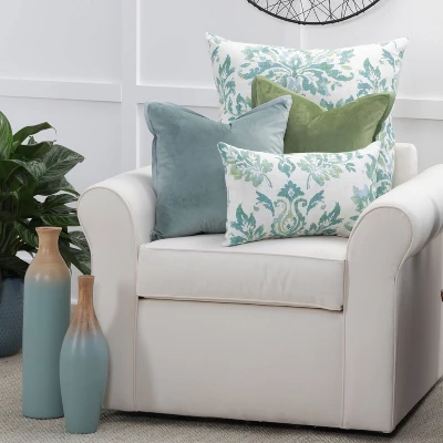 Velvet Flange Throw Pillow - Pillow Perfect 4 Velvet Flange Throw Pillow - Pillow Perfect - Image 4