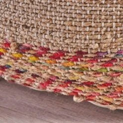 Caiman Boho Pouf Tan - Christopher Knight Home -Home Improvement Store GUEST 8ce561cb bc19 4122 84c9 e79a3f3833d6