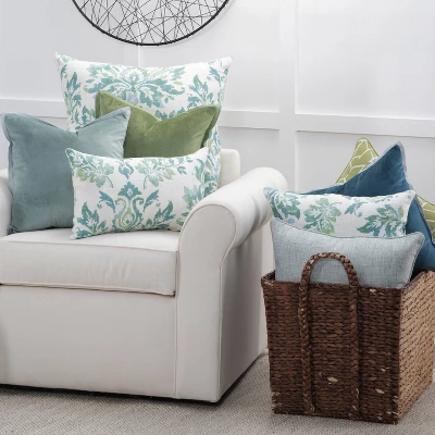 Velvet Flange Throw Pillow - Pillow Perfect 2 Velvet Flange Throw Pillow - Pillow Perfect - Image 2