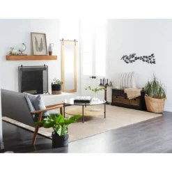 14" Contemporary Wooden Tic Tac Toe Sculpture Black - Olivia & May -Home Improvement Store GUEST 92431e36 3b4d 445a bc86 efe79345ea9e