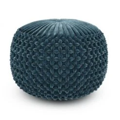 Vanessa Round Pouf - Wyndenhall -Home Improvement Store GUEST 924dcef3 1b1a 4548 8088 9f988d2051a8