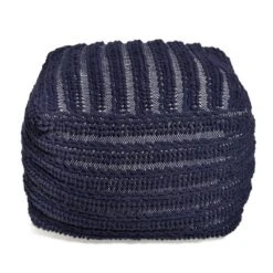 Square Brady Boho Handcrafted Large Fabric Pouf - Christopher Knight Home -Home Improvement Store GUEST 92d17c64 7f07 4050 9526 943c63f288cf