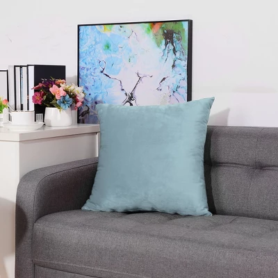 1 Pc 18" X 18" Velvet Luxury For Sofa Bed Decorative Pillow Cover - PiccoCasa 3 1 Pc 18" X 18" Velvet Luxury For Sofa Bed Decorative Pillow Cover - PiccoCasa - Image 3