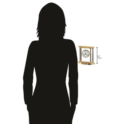 Howard Miller 645217 Howard Miller New Orleans Tabletop Clock 645217 Polished Brass 2 Howard Miller 645217 Howard Miller New Orleans Tabletop Clock 645217 Polished Brass - Image 2