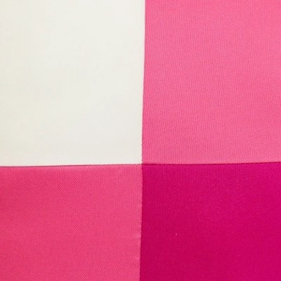 20"x20" Oversize Gingham Decorative Patio Square Throw Pillow - Edie@Home 2 20"x20" Oversize Gingham Decorative Patio Square Throw Pillow - Edie@Home - Image 2