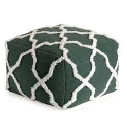 B Sides Moroccan Inspired Pouf - Anji Mountain -Home Improvement Store GUEST 9400de0d 27b8 4d29 9018 30b74420da16