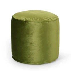 Gwinnett Modern Velveteen Cylinder Pouf - Christopher Knight Home -Home Improvement Store GUEST 965a5a9d 9102 4647 8ec5 c8dcd84f56d1