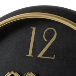 Gear Clock Black - A&B Home -Home Improvement Store GUEST 96931e62 96c8 40f8 882b ae14eb159bf9