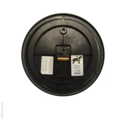 14.5" Artist Series Amy Diener Mesmerize Decorative Clock Silver - The Chicago Lighthouse