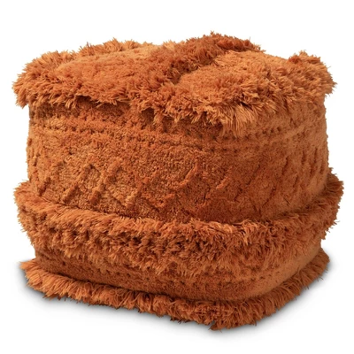 Curlew Handwoven Moroccan Inspired Pouf Ottoman - Baxton Studio 8 Curlew Handwoven Moroccan Inspired Pouf Ottoman - Baxton Studio - Image 8