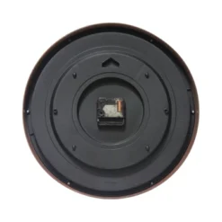 14" Wall Clock With Walnut Finish Brown - Infinity Instruments