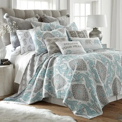 12x24 Adia Elephant Poms Pillow Gray - Homthreads 1 12x24 Adia Elephant Poms Pillow Gray - Homthreads