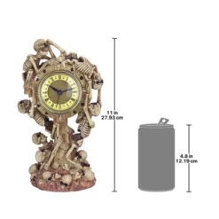 Design Toscano Skeleton Crew Sculptural Mantel Clock -Home Improvement Store GUEST 9c18326d e4bb 4661 94cd a592c7aacf2d