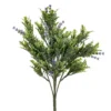Vickerman 16.5" Green Artificial Senecio Cineraria Bush, 2 Per Bag.