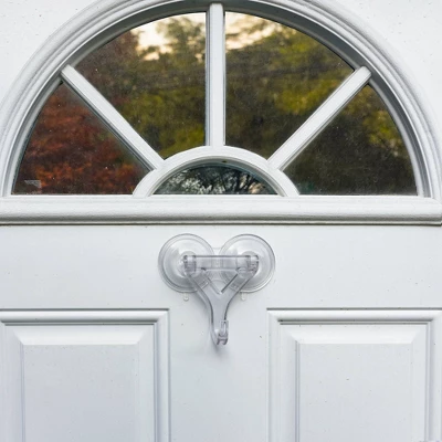 Lites-Up 2ct Heavy Duty Double Suction Cup Clamp Wreath Hanger 4 Lites-Up 2ct Heavy Duty Double Suction Cup Clamp Wreath Hanger - Image 4