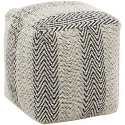 Bohemian Indoor/Outdoor Fabric Pouf - Olivia & May -Home Improvement Store GUEST 9fb18937 e72c 4d46 80bd fd3e8cd0b2a2
