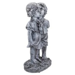 Northlight 12.5" Peck On The Cheek Outdoor Garden Statue -Home Improvement Store GUEST 9fbbd72a 5de6 4b77 955f c40df16daa0a