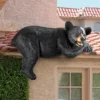 Design Toscano Lemont The Lovable Lounger Black Bear Statue