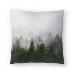 Foggy Forest By Tanya Shumkina Throw Pillow - Americanflat -Home Improvement Store GUEST a02230f1 5da7 424e bba6 0376818ee1b5