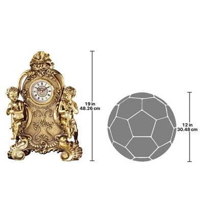 Design Toscano Saint Remy Cherub Clock 2 Design Toscano Saint Remy Cherub Clock - Image 2