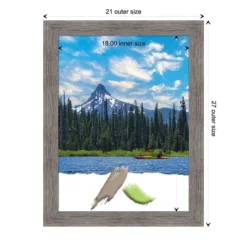Amanti Art Pinstripe Plank Grey Narrow Picture Frame -Home Improvement Store GUEST a1a4fce9 8506 4650 a198 7bbf25e2fa32