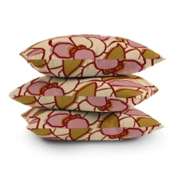 16"x16" Alisa Galitsyna Rose Garden 2 Square Throw Pillow Pink - Deny Designs -Home Improvement Store GUEST a1fbfae8 456b 420e 848b 250ac068ec25