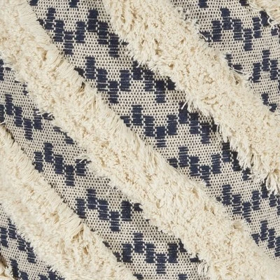 Mina Victory Life Styles Trendy Woven Indoor Pouf 3 Mina Victory Life Styles Trendy Woven Indoor Pouf - Image 3