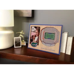 4" X 6" NCAA Florida Gators 3D StadiumViews Picture Frame