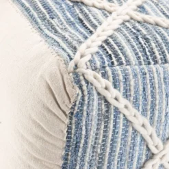 Woodley Square Pouf - WyndenHall -Home Improvement Store GUEST a43096b3 4dee 4cb8 92f7 63fd2e02e02f