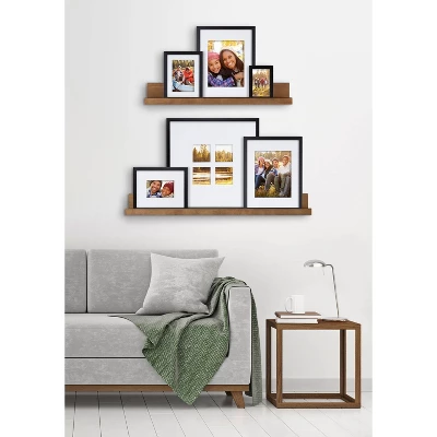8pc Gallery Frame Box Set Rustic Brown - Kate & Laurel All Things Decor 6 8pc Gallery Frame Box Set Rustic Brown - Kate & Laurel All Things Decor - Image 6