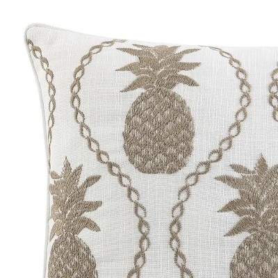 20"x20" Oversize Pineapple Resort Square Throw Pillow - Tommy Bahama 5 20"x20" Oversize Pineapple Resort Square Throw Pillow - Tommy Bahama - Image 5