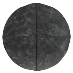 Darian Round Pouf - WyndenHall -Home Improvement Store GUEST a9439821 0b66 4c05 a213 b9f0b1b987e7