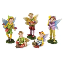 HearthSong Fairy Village Set With Five Decorative Resin Houses And 10 Nature-Themed Fairies -Home Improvement Store GUEST abef8cc7 f4fb 4739 bfd2 0798a1161aec
