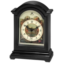 9" Old World Map Antique Tabletop Clock - Infinity Instruments -Home Improvement Store GUEST acc84767 13d4 4991 a586 0a755617b70a