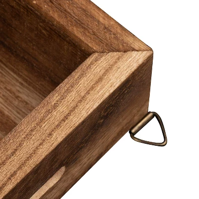 Genie Crafts Wooden Shadow Box Bank, Rainy Day Fund (7.1 X 1.8 Inches) 2 Genie Crafts Wooden Shadow Box Bank, Rainy Day Fund (7.1 X 1.8 Inches) - Image 2