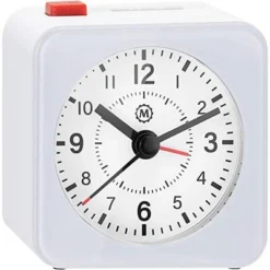 Marathon Mini Non-Ticking Analog Alarm Clock With Auto Back Light And Snooze Function 17 Marathon Mini Non-Ticking Analog Alarm Clock With Auto Back Light And Snooze Function -Home Improvement Store GUEST ada45329 51ee 4f71 abbe 96f601475bc8