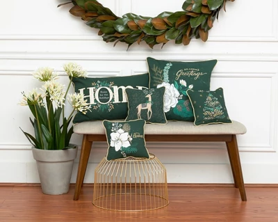 C&F Home Christmas Amaryllis Pillow 1 C&F Home Christmas Amaryllis Pillow
