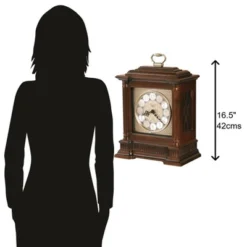 Howard Miller 635125 Howard Miller Akron Mantel Clock 635125 Windsor Cherry