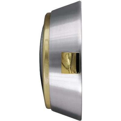 Seiko 8" Nao Wall Clock, Silver & White 4 Seiko 8" Nao Wall Clock, Silver & White - Image 4