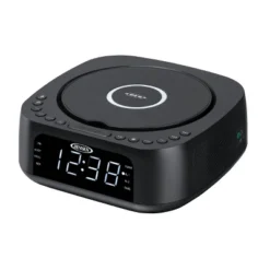JENSEN Stereo Dual Alarm Clock With Top Loading CD/MP3 CD Player - Black -Home Improvement Store GUEST b0d1b140 ffe8 4516 94d8 b56a8f68195b