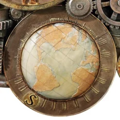 Design Toscano Gears Of Time Sculptural Wall Clock: Medium -Home Improvement Store GUEST b37f3d90 a427 4b1b ade1 4a90f615f109