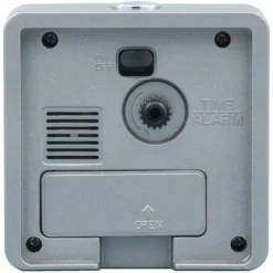 Seiko 3" Gatsby Bedside Alarm