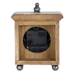 Square White Wood & Plexiglass Tabletop Clock - Foreside Home & Garden 11 Square White Wood & Plexiglass Tabletop Clock - Foreside Home & Garden -Home Improvement Store GUEST b429610e 2b86 498b a50a 01532d054da6