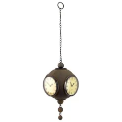 Design Toscano Victorian Grunge Four-Sided Hanging Spherical Clock -Home Improvement Store GUEST b42d56e0 9768 4825 b160 e4c605b3e085
