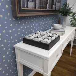 14" Contemporary Wooden Tic Tac Toe Sculpture Black - Olivia & May -Home Improvement Store GUEST b612fe81 e1d7 44c9 a61c 0669df08e87f