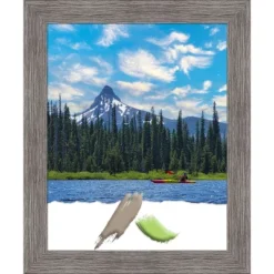 Amanti Art Pinstripe Plank Grey Narrow Picture Frame -Home Improvement Store GUEST b9acdb23 79a4 48c2 b31b ae8353eb211e