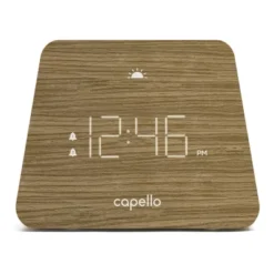 Digital Mantle Alarm Clock Lark Finish - Capello