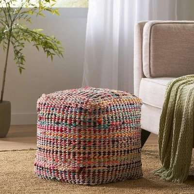 Madrid Pouf - Christopher Knight Home 1 Madrid Pouf - Christopher Knight Home